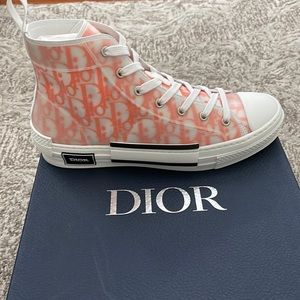 Dior High Top Sneakers- Size 42